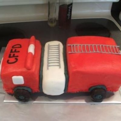Firetruck Cake