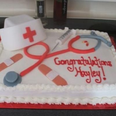 Nursing Graduation Cake