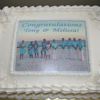 Wedding Reception Cake