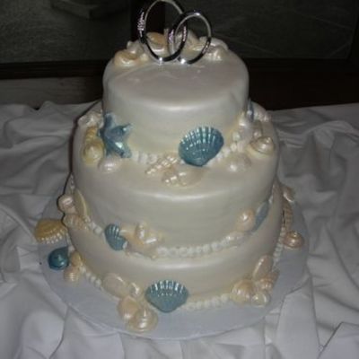 Shell Wedding Cake