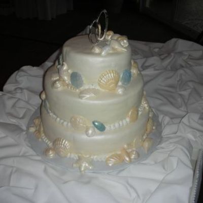 Shell Wedding Cake