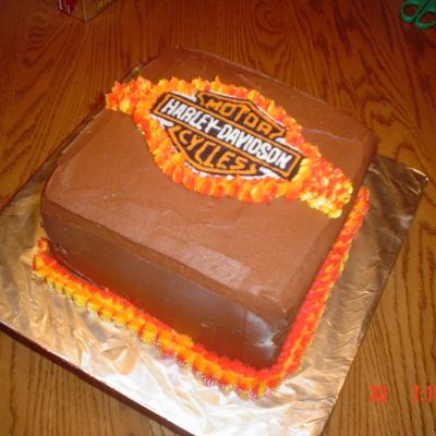 Harley Davidson Cake