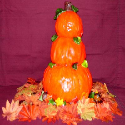 Three Fall Pumpkins