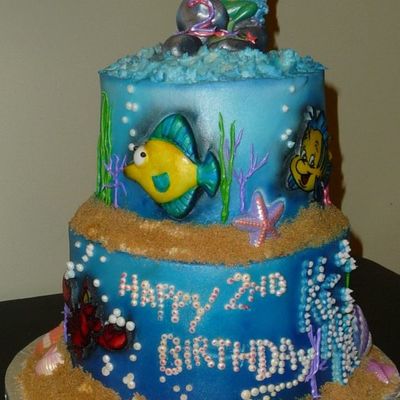 Little Mermaid Cake