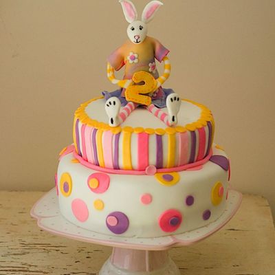 Whimsy Bunny Cake