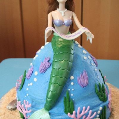 Little Mermaid Cake
