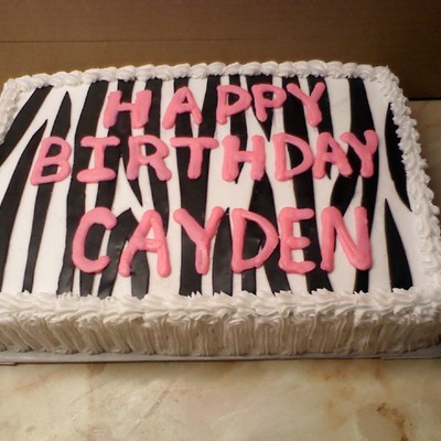 Plain Zebra Print