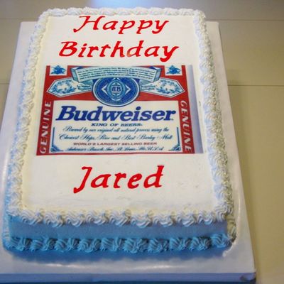 Bud Birthday Cake