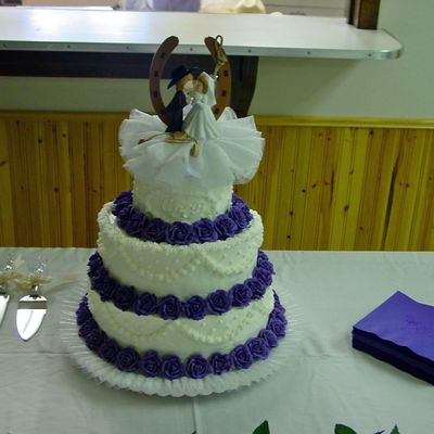 Cowboy Wedding Cake