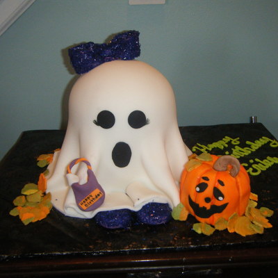 Erika's Birthday/halloween Cake