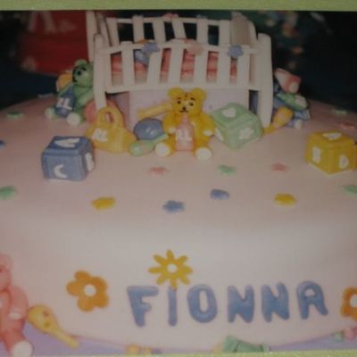 .... Fioanna's Baptismal Cake.....