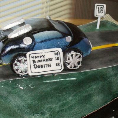 Nephews Dream Car Cake