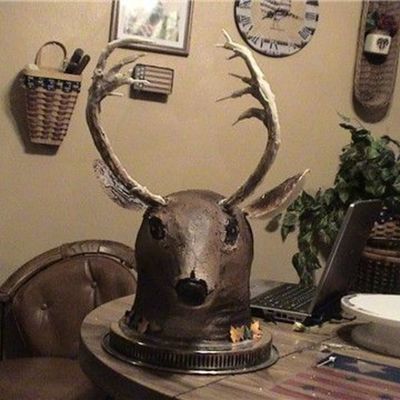 Profile Of The Deer Head