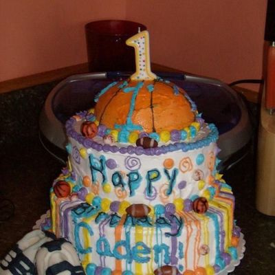 Stacked Cake For One Year Old