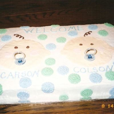 Baby Shower For Twins.