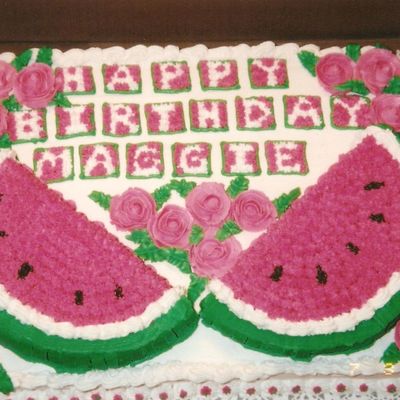 Watermelon Cake