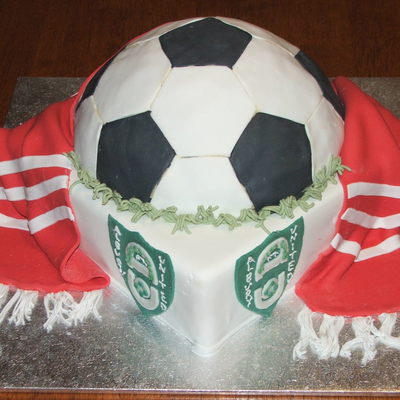 21St Soccer Cake