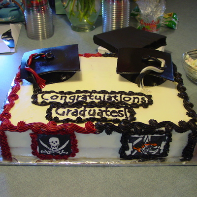 Jake And Ryan's Graduation Cake