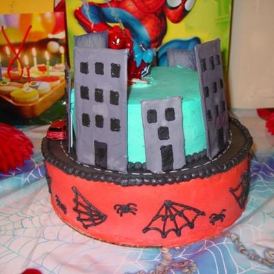 Spiderman Cake