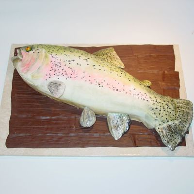 Rainbow Trout Cake #3