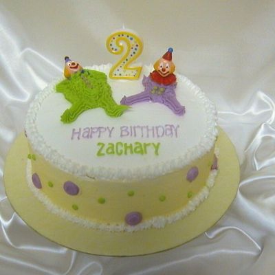 Wilton Course I Clown Cake