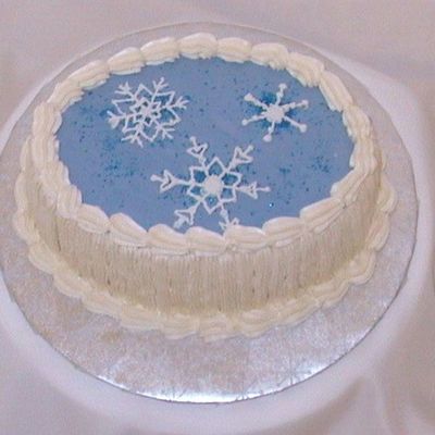 Snowflake Cake