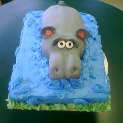 Hippo Cake