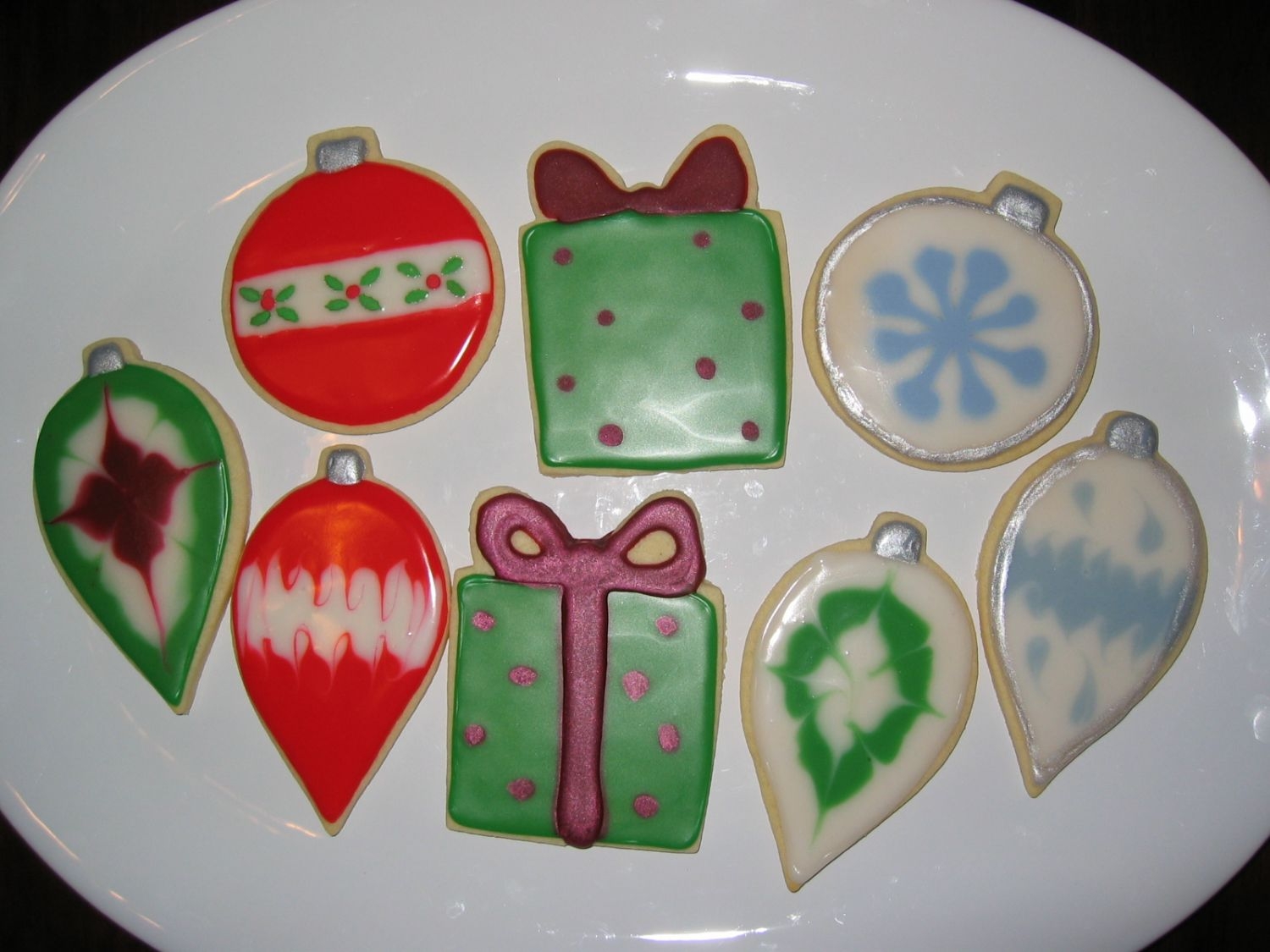 Christmas Cookies, Ornaments And Presents