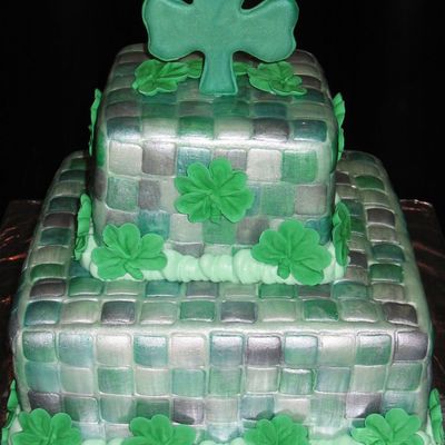 St. Patrick's Day Cake