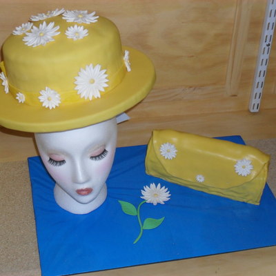 Hat And Purse Cake