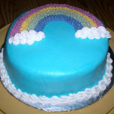 Rainbow Cake From Course 1