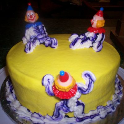 Clown Cake From Course 1