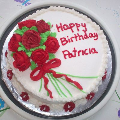 Rose Cake For Patricia