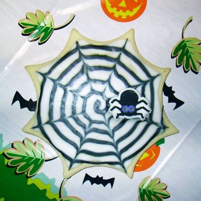 Spider Web Cookie