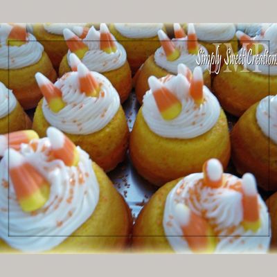 Candy Corn Cupcakes