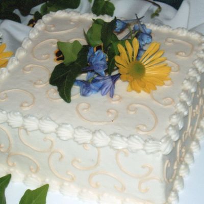 Spring Flowers, Side Cake