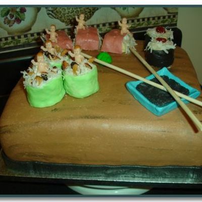 Sushi Baby !!!!! I Know Its Crazy