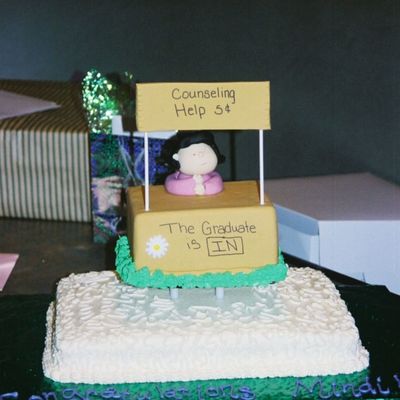 Lucy Graduation Cake