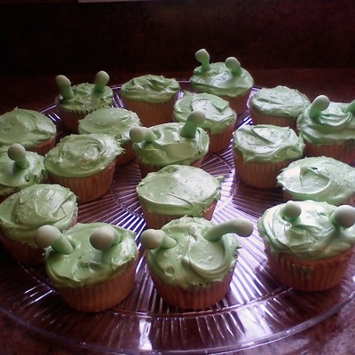 Planet 51 Alien Cupcakes