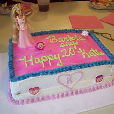 Katie's Barbie Cake