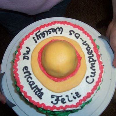 Fiesta Cactus Birthday Cake