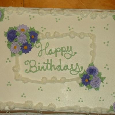My Birthday Cake