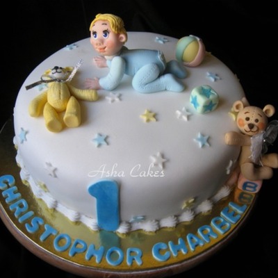 Birthday Cake For Christopher Charbel