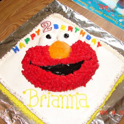 Elmo Cake