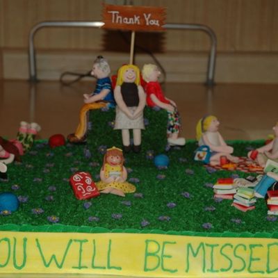 Teachers's Retirment Cake
