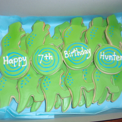 Dinosaur Cookies
