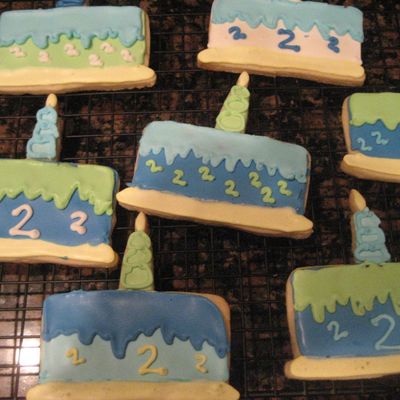 Cookie Favors For B-Day Party