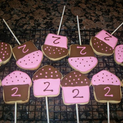 Cupcake Cookie Favors