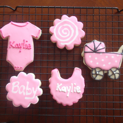 Baby Girl Cookies