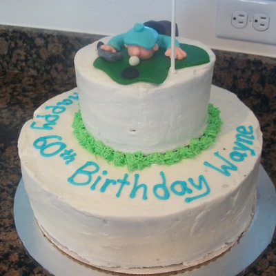 Golf Birthday Cake